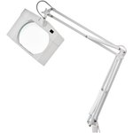 31-0101, Clamp-on magnifier square table 3D with illumination