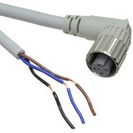 XS2FD422GC0F, Cable Assembly Input/Output 5m M12 Circular 4 POS SKT