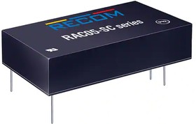 RAC05-3.3SC, Модуль питания переменного/постоянного тока, 4,1W 3,3В/1250mA