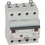 Legrand DX3 Дифференциальный автоматический выключатель 4P 10А (С) 30MA-AC