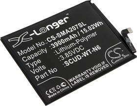 Аккумулятор CS-SMA107SL SCUD-WT-N6 для Samsung Galaxy A10s, Galaxy A20s 3.85V / 3900mAh / 15.02Wh