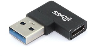 Фото 1/2 Переходник USB папа на Type-C мама угловой