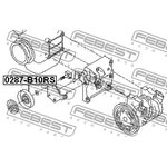 Ролик натяжной NISSAN PRIMERA P12 2001-2007 0287-B10RS