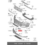 1870304, Решетка бампера левая| \Ford Kuga 13