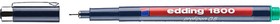 Капиллярная ручка-фломастер для черчения круглый наконечник, 0.5 мм, зеленый E-1800-0.5#4