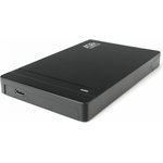 Внешний корпус USB 3.0 2.5" SATA, пластик, черный 3UB2P3C (BLACK)