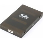 Внешний корпус USB 3.0 2.5" SATAIII HDD/SSD, 3UBCP1-6G (BLACK)