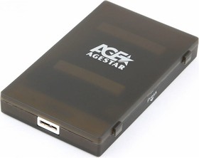 Внешний корпус USB 3.0 2.5" SATAIII HDD/SSD, 3UBCP1-6G (BLACK)