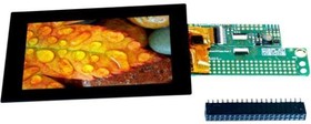 EA RAZEROTFT028TC, TFT Displays & Accessories PCB HAT WITH 2.8in IPS DISPLAY PCAP, 58x84 mm