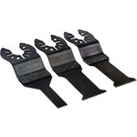 DT20713-QZ, 3-Piece Oscillating Blade Set, for use with Multi-Cutter
