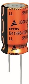 B41896C7188M000, Aluminum Electrolytic Capacitors - Radial Leaded 35VDC 1800uF 20% STD Leads