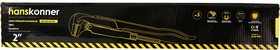 Фото 1/6 HK1045-03-P2 Ключ трубный рычажный 2", №3, 560мм,90°, CrV, закалённые губки, Hanskonner