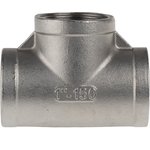 Stainless Steel Pipe Fitting, Tee Circular Tee, Female G 1in x Female G 1in x ...