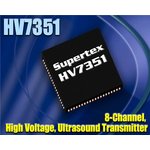 HV7351K6-G, RF Front End 8-Ch Programmable HV Ultrasound Beam