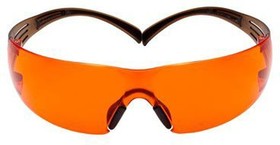Фото 1/6 SF406SGAF-BLA, SecureFit™ 400 UV Safety Glasses, Orange PC Lens