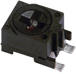 N6L50T0S-103A3030R-E, Trimmer Potentiometer, 10 kohm, 1 Turns, Surface Mount Device, N-6 R Series, 100 mW, ± 30%
