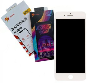Фото 1/4 Дисплей (экран) ZeepDeep в сборе с тачскрином для iPhone 7 plus белый с абсорбирующей прокладкой