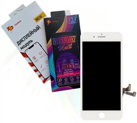 Фото 1/4 Дисплей (экран) ZeepDeep в сборе с тачскрином для iPhone 8 plus белый с абсорбирующей прокладкой