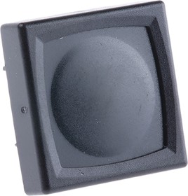 Фото 1/2 1241.1102.7097, IP65 Black Button Tactile Switch, SPST 80 mA