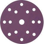 Круг шлифовальный Purple PP627 (150 мм; 15 отв.; Р500; 100 шт.) PP627.150.15.0500