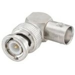 51S201-K00N5, RF Adapters - In Series BNC Plug to BNC Jack Right Angle Adapter