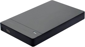 Фото 1/10 Внешний корпус для HDD/SSD AgeStar 31UB2P3C SATA USB3.2 пластик черный hotswap 2.5"