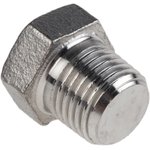 Stainless Steel Pipe Fitting Hexagon Plug, Male R 1/4in