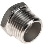 Stainless Steel Pipe Fitting Hexagon Bush, Male R 1/2in x Female G 1/4in