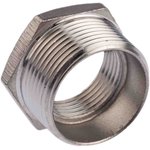 Stainless Steel Pipe Fitting Hexagon Bush, Male R 1-1/4in x Female G 1in