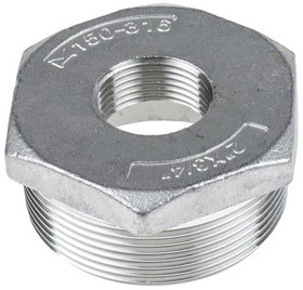 Фото 1/3 Stainless Steel Pipe Fitting Hexagon Bush, Male R 2in x Female G 1/2in