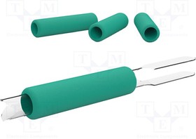 0018658, Grip; for soldering iron; 4pcs; JBC-T210-A; green