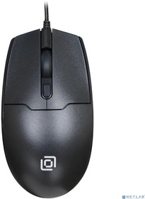 Фото 1/10 Мышь проводная Oklick 147M, оптическая, USB, 2000dpi, черный [1454525]