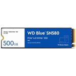 Твердотельный накопитель Western Digital Blue SN580 SSD M2.2280 PCIe 4.0 500Gb ...