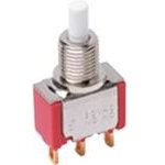 8121SD9A2GE, Switch Push Button ON Mom SPDT Round Plunger 1A 120VAC 28VDC 0.4VA ...