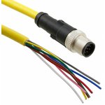 1406094, Sensor Cables / Actuator Cables SAC-8P-MS/ 2.0-542 SCO BK