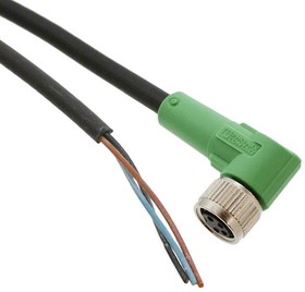 Фото 1/2 1681897, Sensor Cables / Actuator Cables SAC-4P- 5.0-P UR/M 8FR