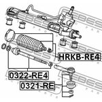 Пыльник р/рейки NISSAN MURANO Z50 2002.09-2007.10 [CA] \ HRKB-RE4 FEBEST