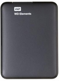 Фото 1/10 Портативный HDD WD Elements Portable 2Tb 2.5, USB 3.0, WDBU6Y0020BBK-WESN