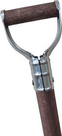 Фото 1/3 Штыковая лопата цинк, с металлической ручкой 009357