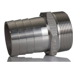 Stainless Steel Pipe Fitting, Straight Hexagon Hose Nipple, Male R 2in x Male