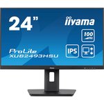 LCD IIYAMA 23.8" XUB2493HSU-B6 {IPS 1920x1080 100Hz 1ms HDMI DisplayPort USB M/M ...
