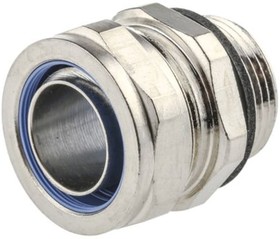 Фото 1/3 SP20/PG16/M, Swivel, Conduit Fitting, 20mm Nominal Size, PG16, Brass, Silver