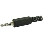 MC001292, PHONE AUDIO CONNECTOR, PLUG, 4POS, 3.5MM