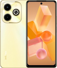 Фото 1/10 Смартфон INFINIX Hot 40i 8/128Gb, X6528B, золотой