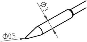 0462PDLF005, Насадки для выпаивания 0.5мм к Chip Tool VARIO