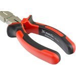 17420, Длинногубцы NICKEL, 160 мм, изогнутые никелированные ...