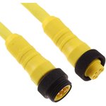 RSRK 50-877/8M, Sensor Cables / Actuator Cables Mini 7/8 inch double-ended ...