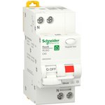 Schneider Electric RESI9 Автоматический выключатель дифференциального тока (ДИФ) 1P+N С 40А 6000A 30мА тип A