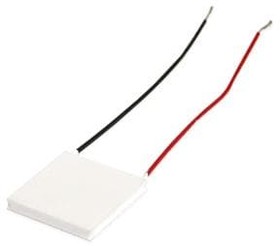 Фото 1/2 CP40136, Thermoelectric Peltier Modules peltier, 15 x 15 x 3.6 mm, 4 A, wire leads