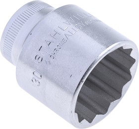 Фото 1/3 03010030, 1/2 in Drive 30mm Standard Socket, 12 point, 45 mm Overall Length